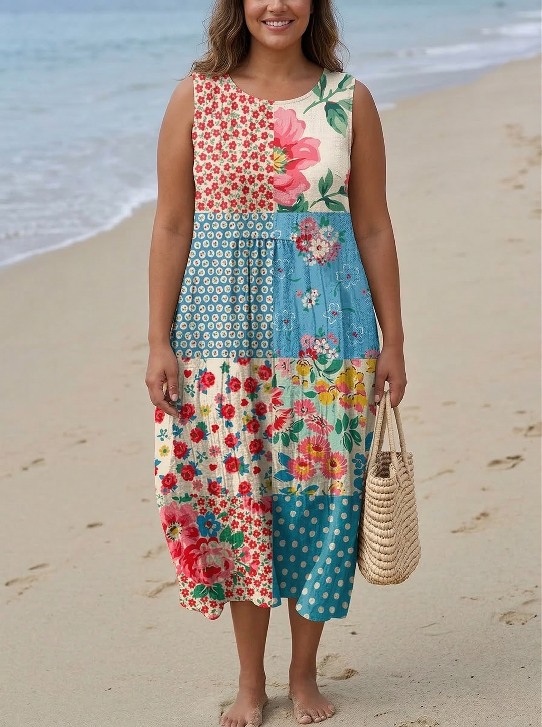 Giselle Patches Midi Mekko
