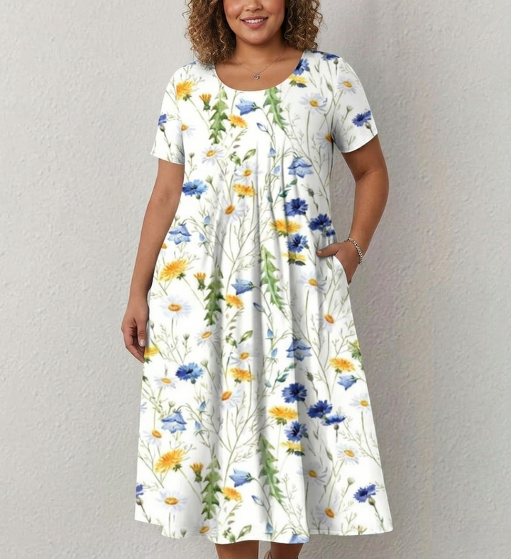 Romilly Vatsaa Peittävä Mekko