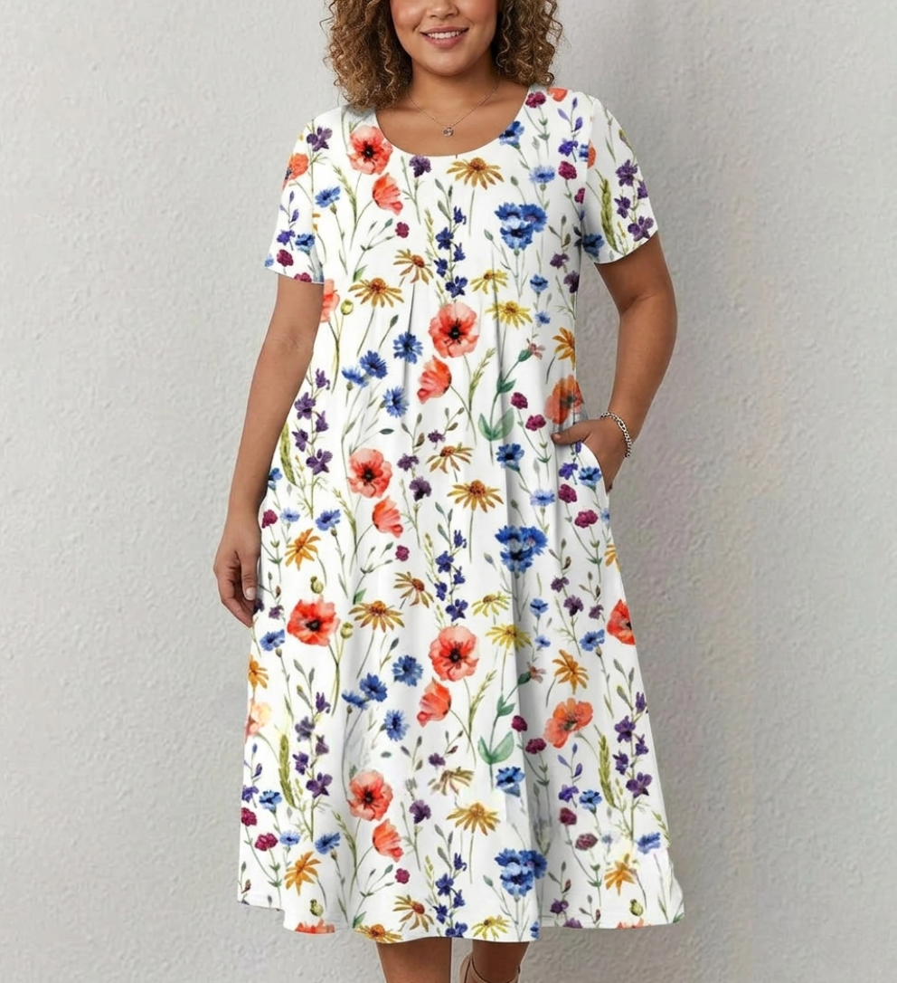 Romilly Vatsaa Peittävä Mekko