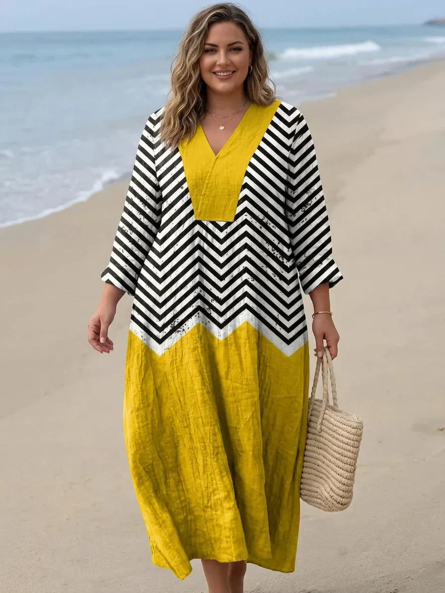Cosima - Boho Printattu Mekko