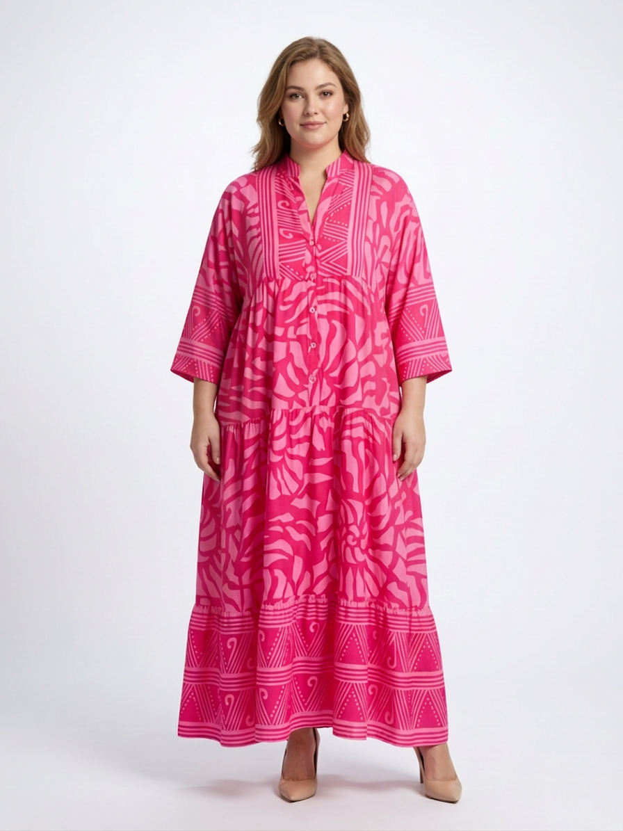 Mirabel | Napillinen Midi-mekko